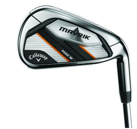 Callaway MAVRIK Max sand wedge head for left-handed players offering precise control.