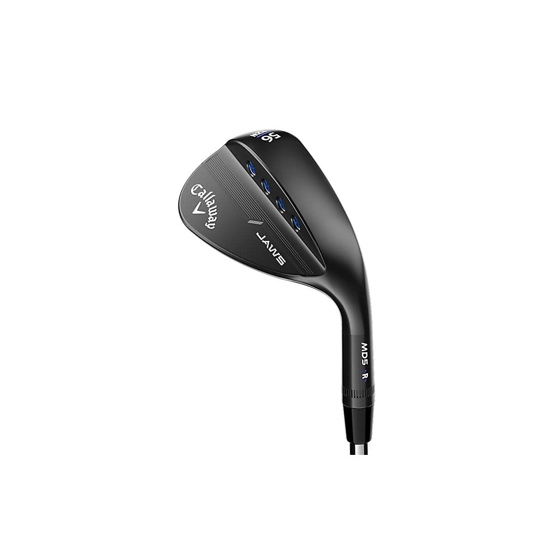 Callaway MD5 Jaws wedge 10° bounce to support vary turf interaction on different lies.