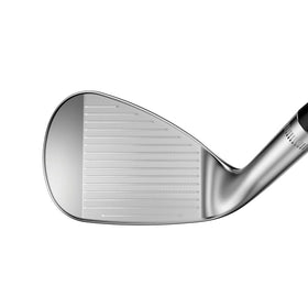 Callaway MD5 Jaws Wedge left profile showcasing S/W grind options for versatile chipping.