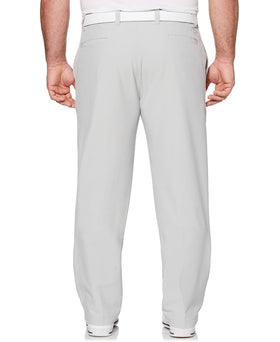 Callaway men's lightweight tech pant fabric detail with stretch for unrestricted swing.