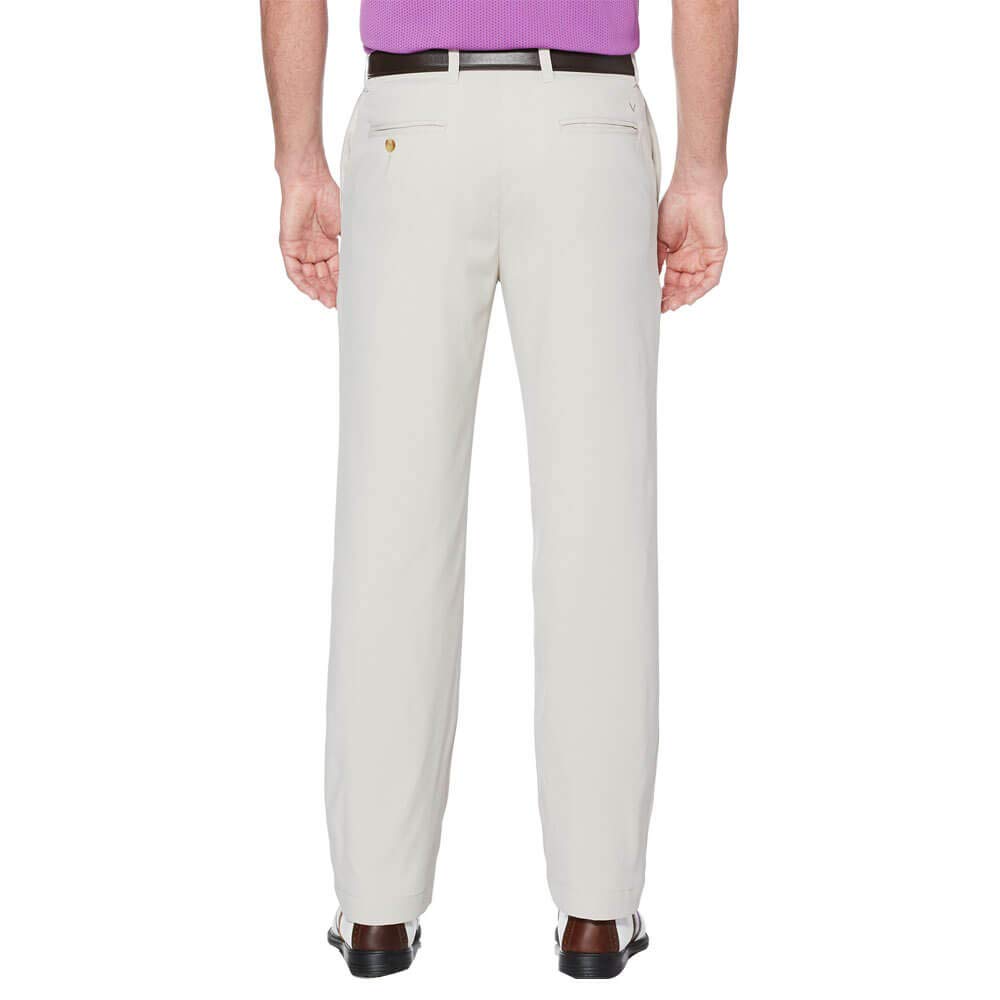 Callaway Men's Tech Golf Pants back pocket close-up highlighting convenient storage.