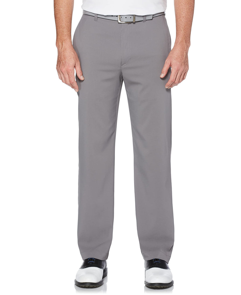 Callaway men's tech golf pants Quiet Shade, front view, moisture-wicking performance for dry, comfortable rounds