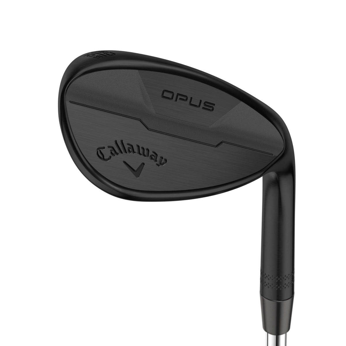 Callaway Opus Black Sand Wedge full product shot showing overall design and finish
