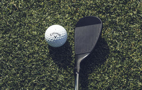 Callaway Opus Black Sand Wedge heel and grind profile for precision short game.
