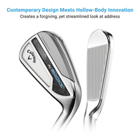 Callaway Paradym AI Smoke 6 Iron graphite shaft offers smooth swinging feel.