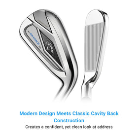 Callaway Paradym AI Smoke HL 6 Iron grooves detail indicating precision contact