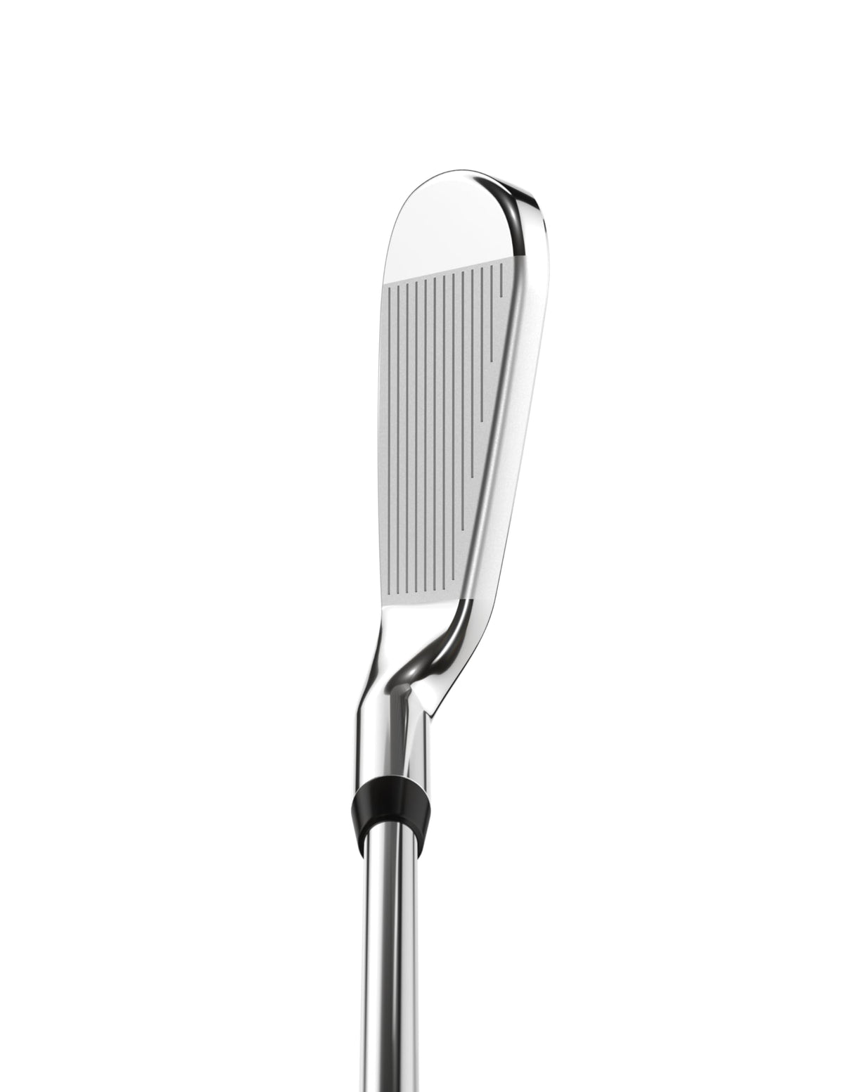 Callaway Paradym AI Smoke HL 6 Iron on green approach demonstrates trajectory options