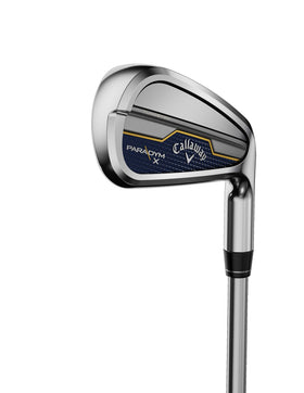 Callaway Paradym X 6 Iron speed frame design emphasizes stability and longer distance potential.