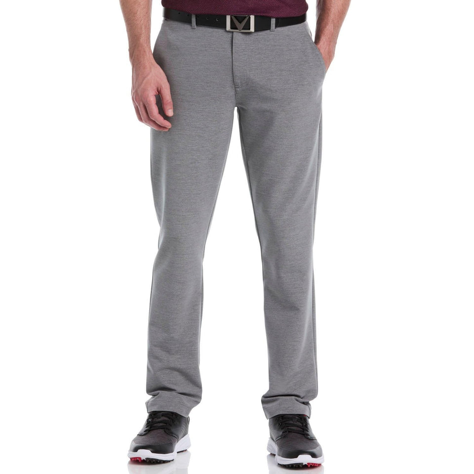 Callaway Performance Pants with active waistband securing shirt tuck during swings