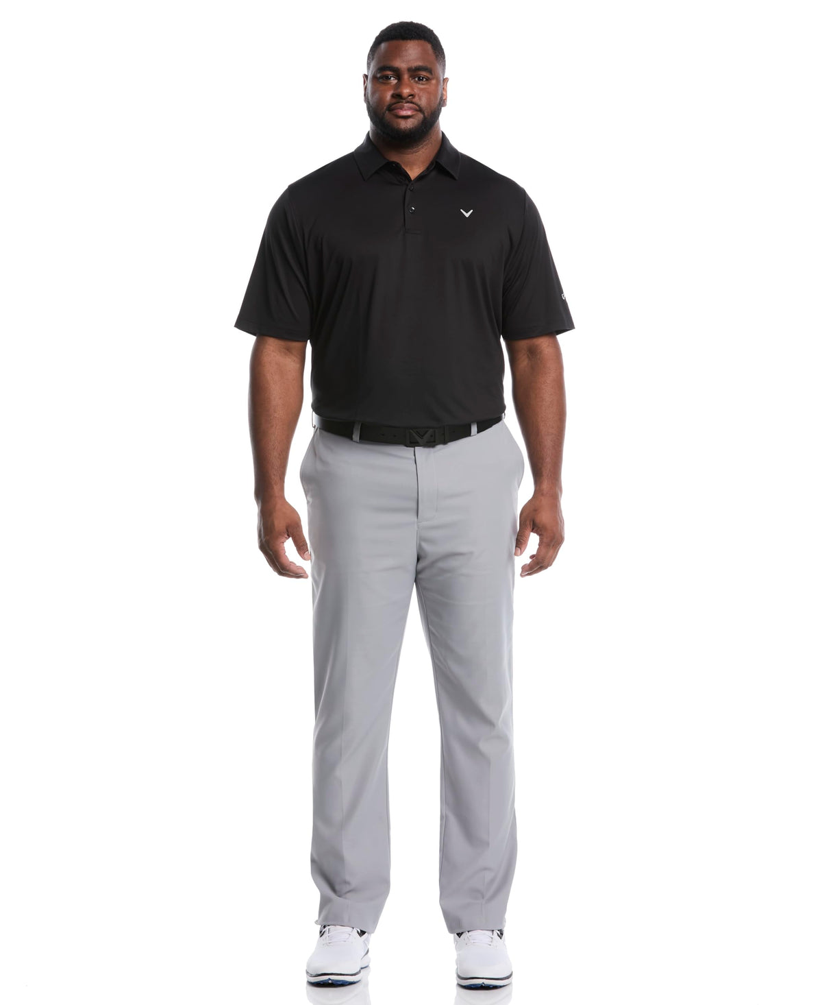Callaway Pro Spin 3.0 stretch pants pocket layout for secure storage.