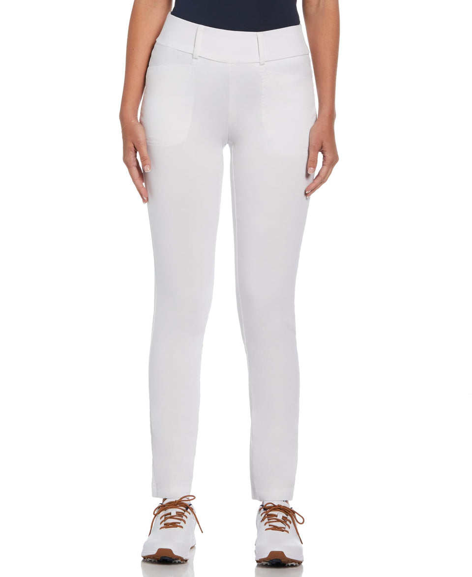 Callaway Pull-On Tech Stretch Pants with belt loops for secure wear during golf rounds