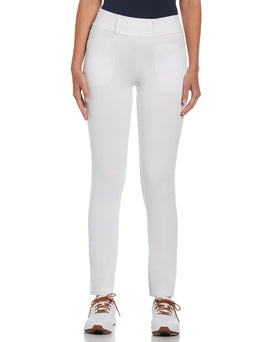 Callaway Pull-On Tech Stretch Pants front view with slimming silhouette and comfort