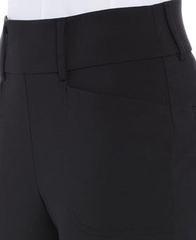 Callaway Pull-On Tech Stretch Pants caviar back view showing sleek silhouette
