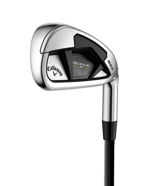 Callaway Rogue ST Max iron face close-up for precision and feel.