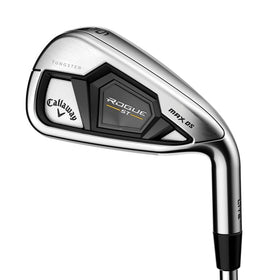 Callaway Rogue ST MAX OS Lite iron face closeup showing forgiving design for off-center shots