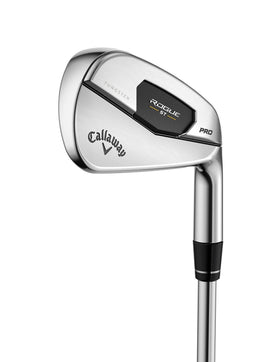 Rogue ST Pro hollow-body construction enhances feel and forgiveness on mis-hits.