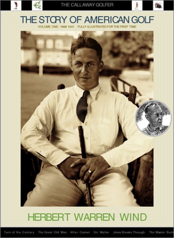 Callaway The Story of American Golf Volume One cover image showcasing illustrated golf history