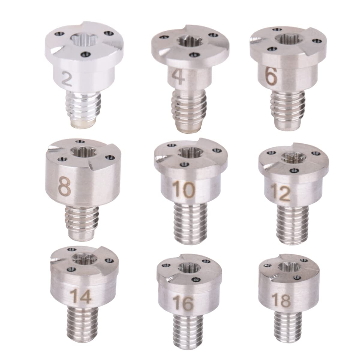 Callaway Sub Zero 18g silver weight supports swing weight adjustments.