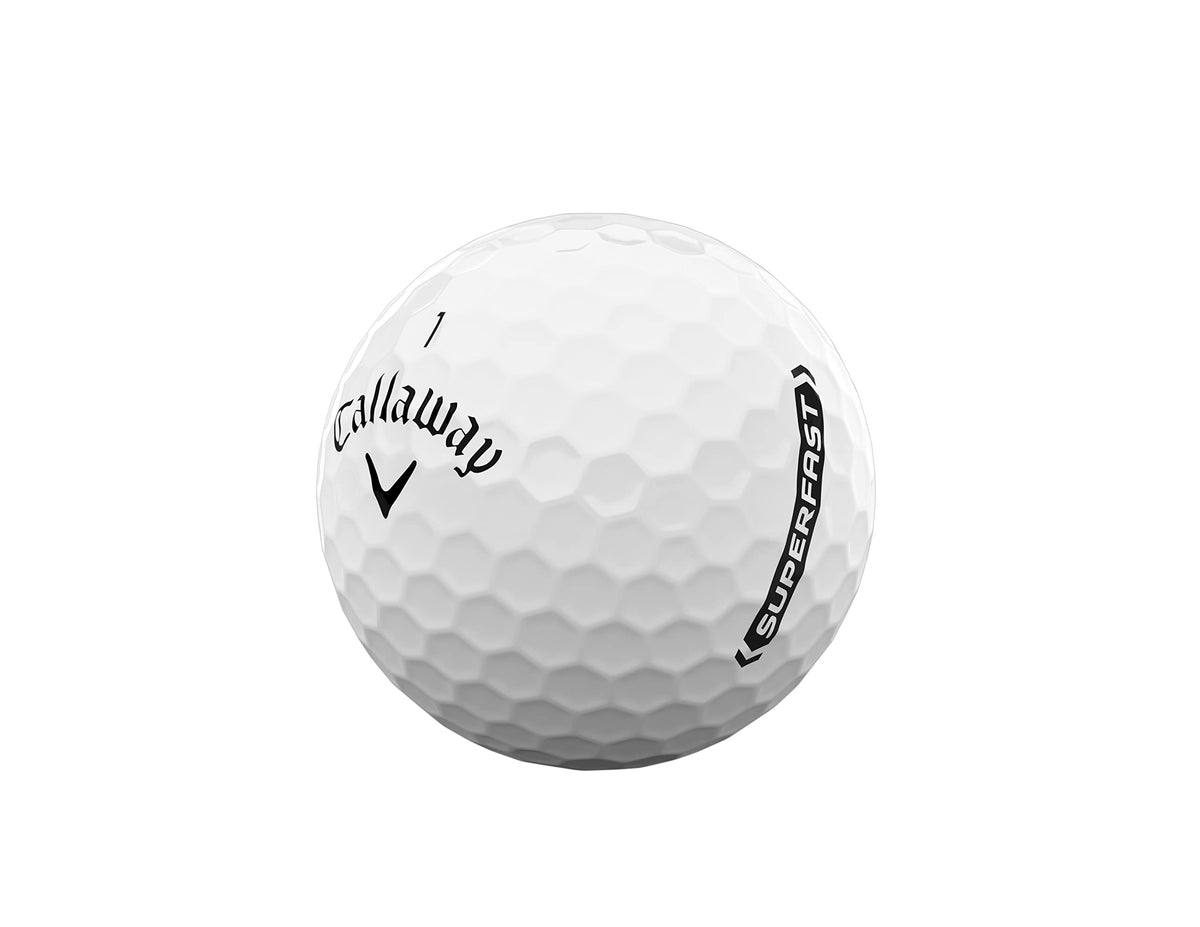 Callaway Superfast balls white bag-ready packaging for game day convenience.