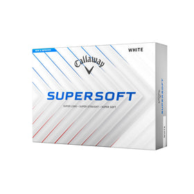 Callaway Supersoft 2025 ball with dimple pattern for optimized distance and soft feel