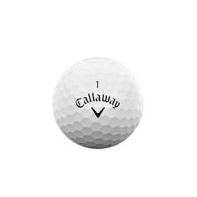 Callaway Supersoft 2025 ball in flight demonstrating speed and accuracy off the tee