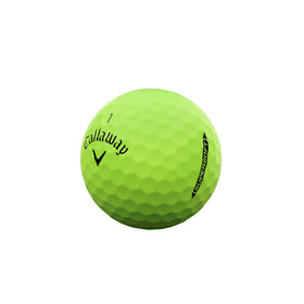 Callaway Supersoft 2025 Green packaging label emphasizes versatile use