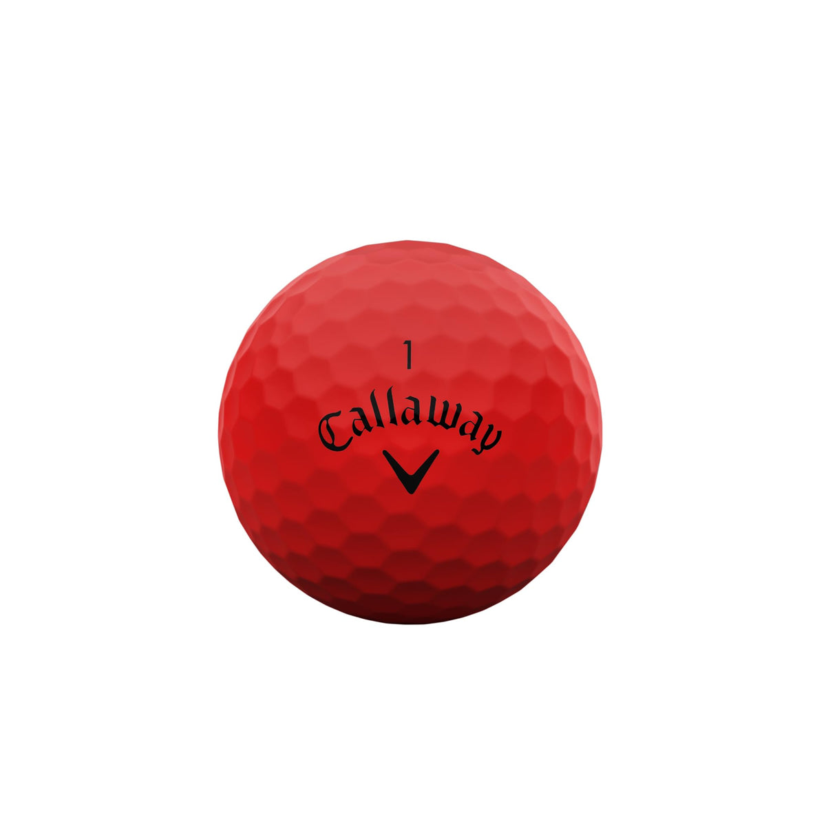 Callaway Supersoft Red close-up showing soft feel and durability