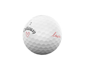 Callaway Supersoft Valentine 2025 soft-core emphasizes increased ball speed with a gentle feel