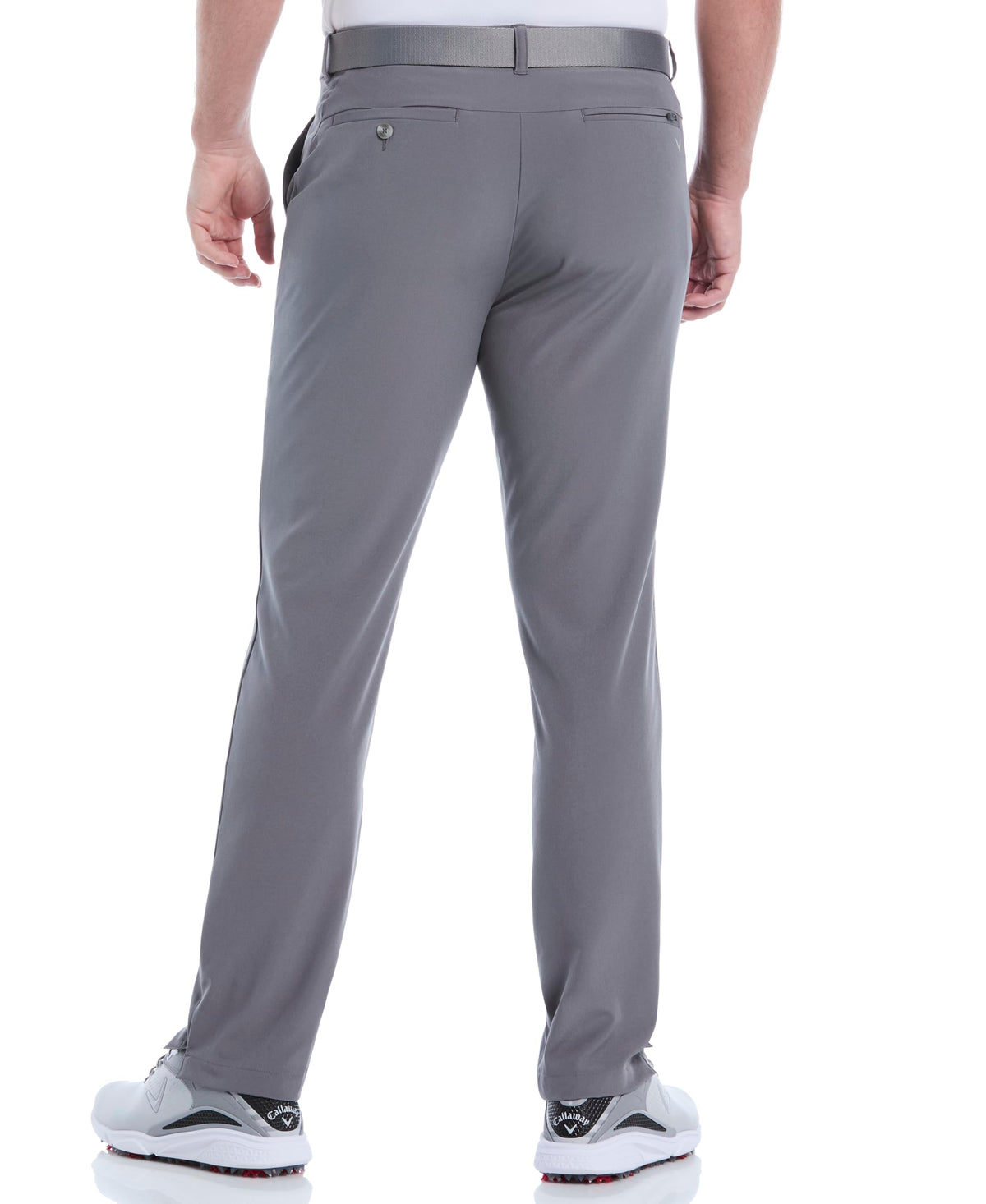 Callaway Swing Tech Pants Quiet Shade side view showcasing engineered stretch in seams