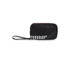 Callaway Uptown Clutch black front view for on-course organization and easy access