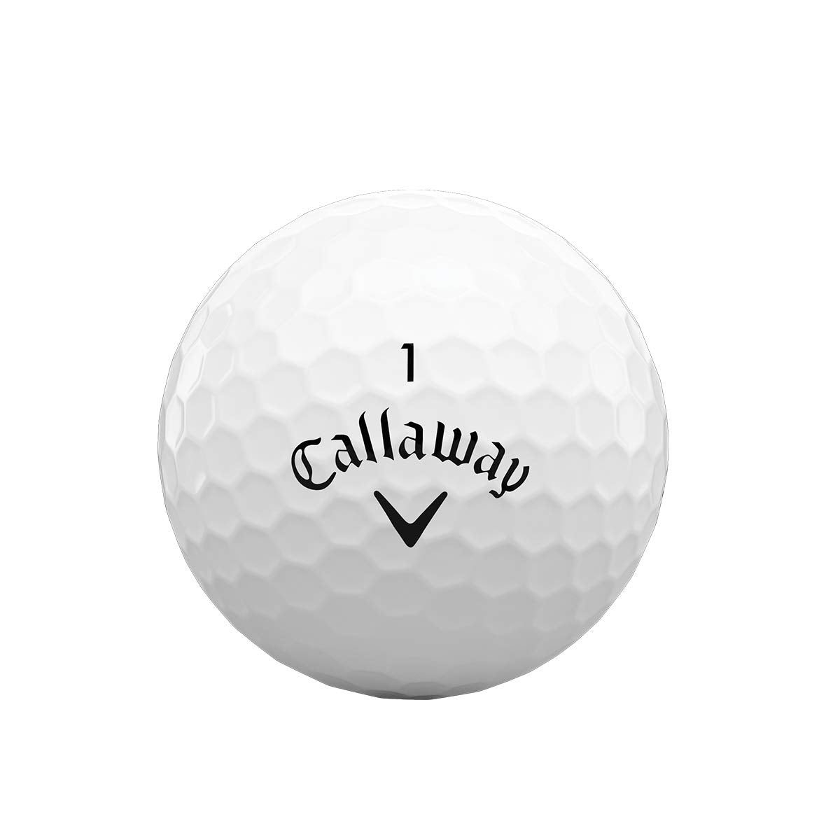 Callaway Warbird balls flight in the sky demonstrating launch and control.