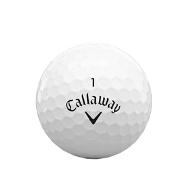 Callaway Warbird balls flight in the sky demonstrating launch and control.