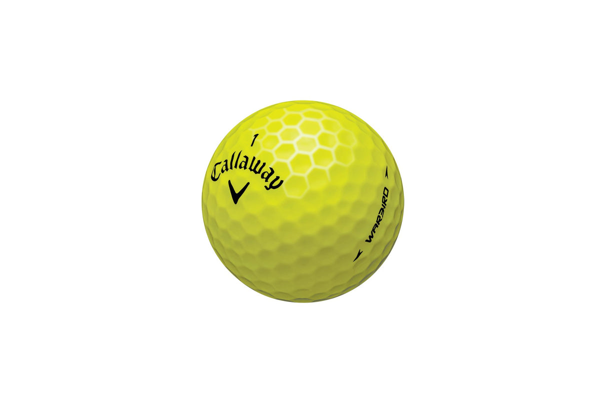 Callaway Warbird two-piece design highlights speed and distance-focused performance.