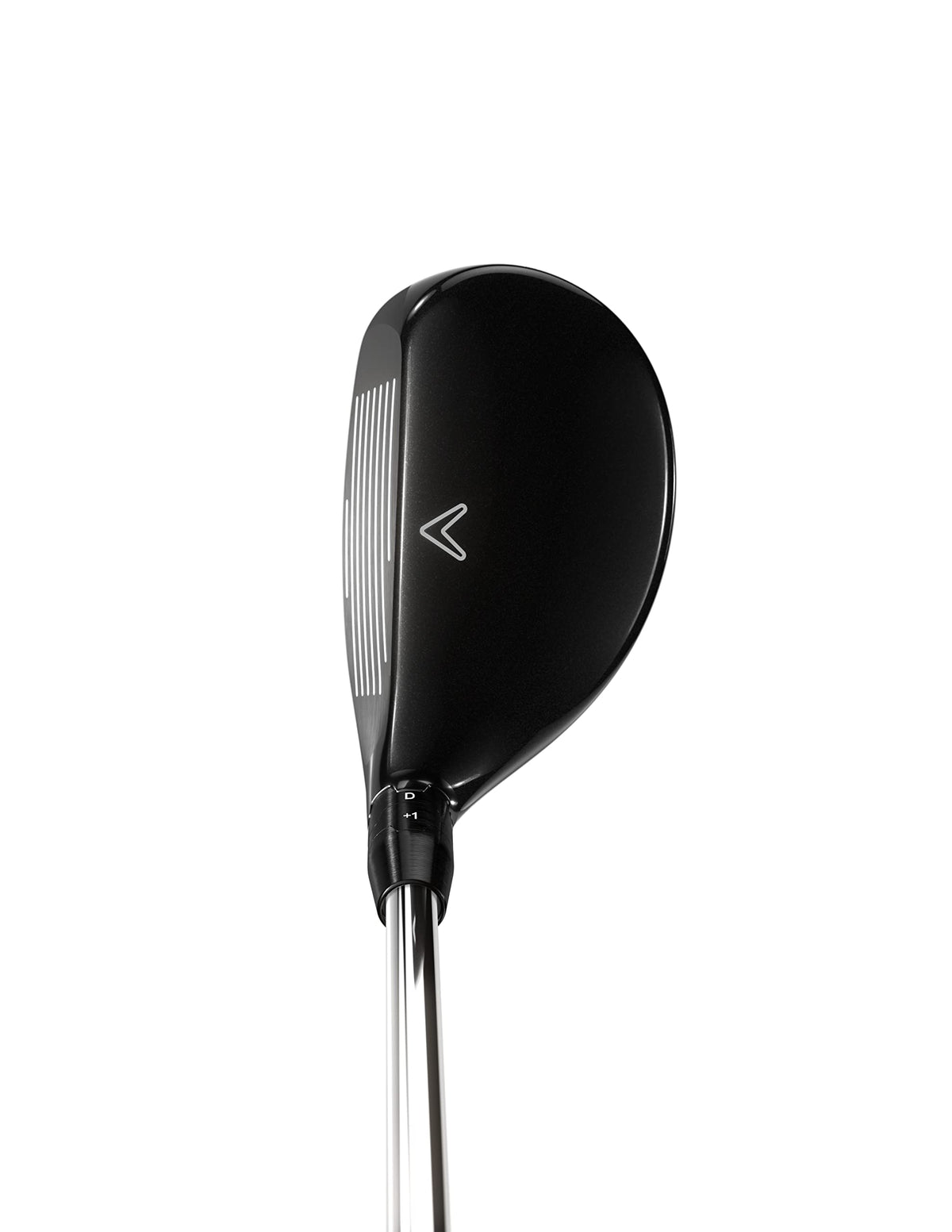 Callaway WD RH BB 23 4H 65GR LGT, face view highlights high-speed potential.