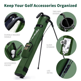 Camboke aluminum stand legs provide durable, stable support on grass
