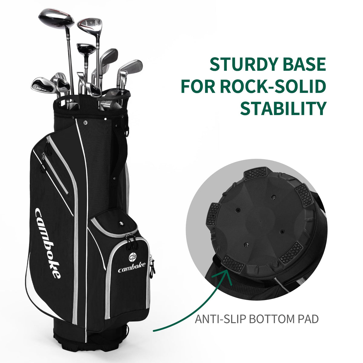 Camboke bag demonstrates six-pocket organization system