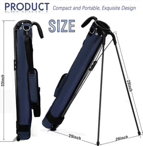 Camboke padded strap distributes weight for comfortable carry during rounds.