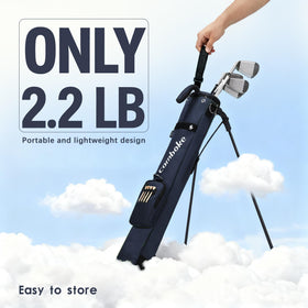 Camboke bag featuring a 2-way top divider for organized clubs.