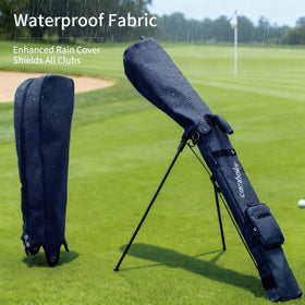 Camboke triangular stand system adds stability on uneven ground.