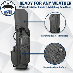 Camboke insulated cooler pocket keeps beverages neatly cool.