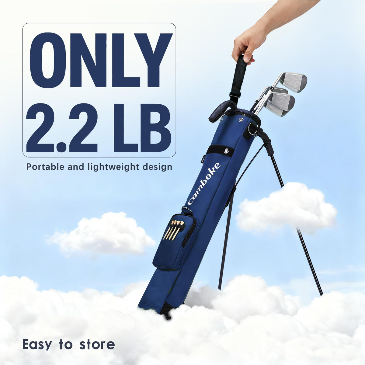 Camboke 2-way divider keeps clubs organized for quick access