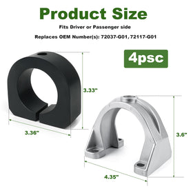 Camotokiit 72117-G01 ISO mount bushing for EZGO gas carts reduces noise.