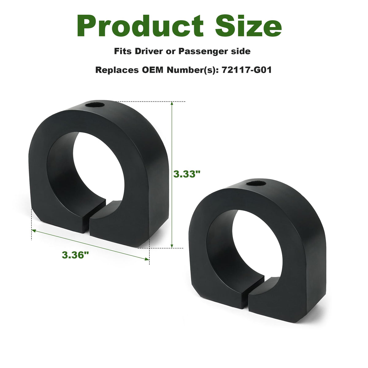 Camotokiit EZ-GO TXT/Medalist gas cart bushing replacement 1994-2008 kit.