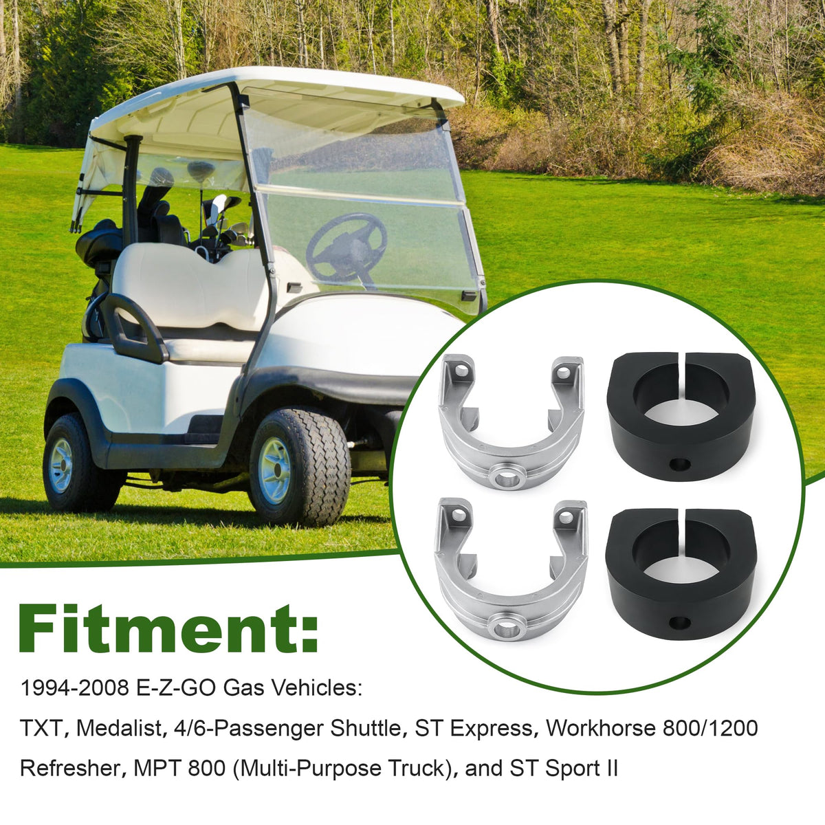 Camotokiit EZGO TXT model cap for direct replacement and reliable fit.