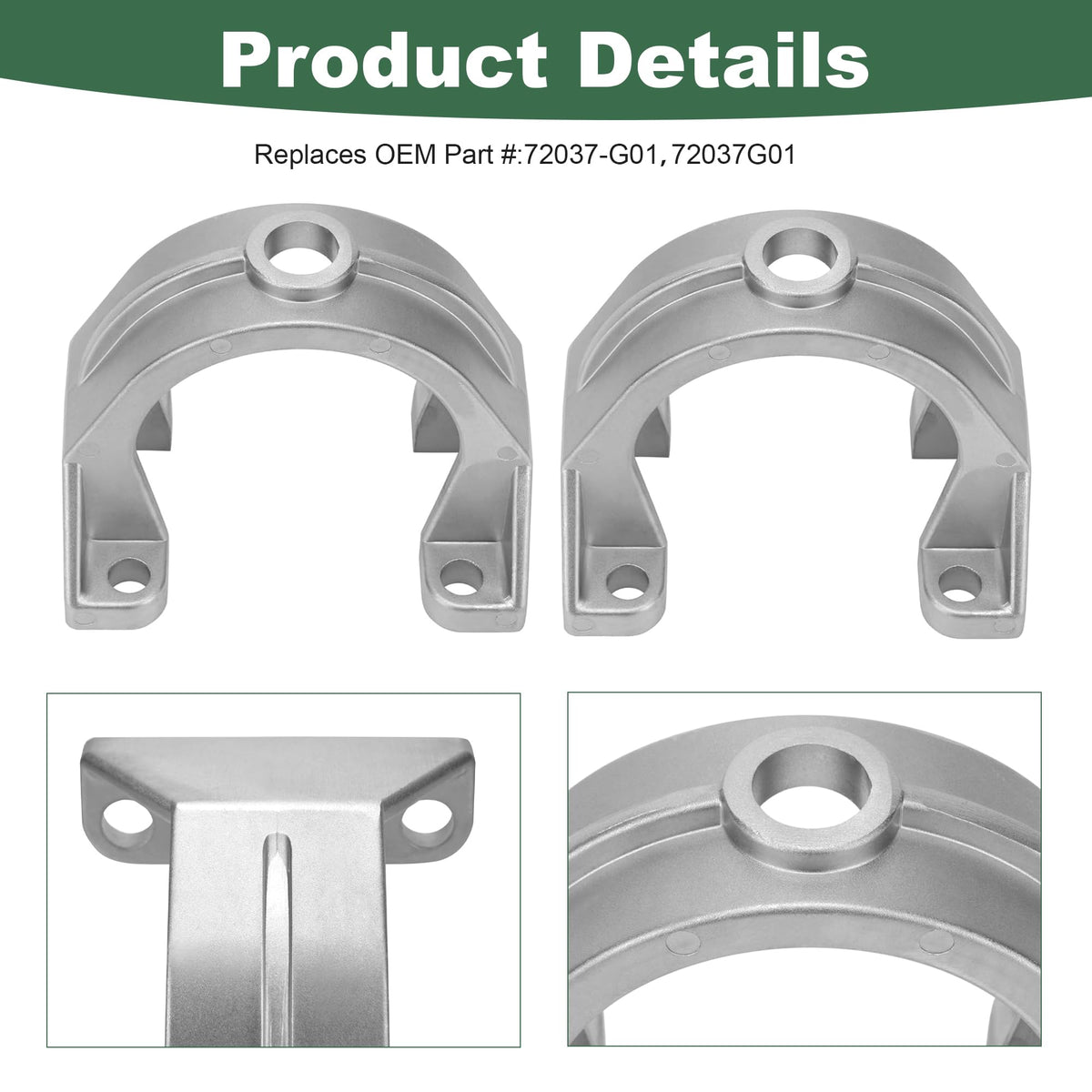 Camotokiit ISO mount cap detail closeup showing rugged finish for durability.