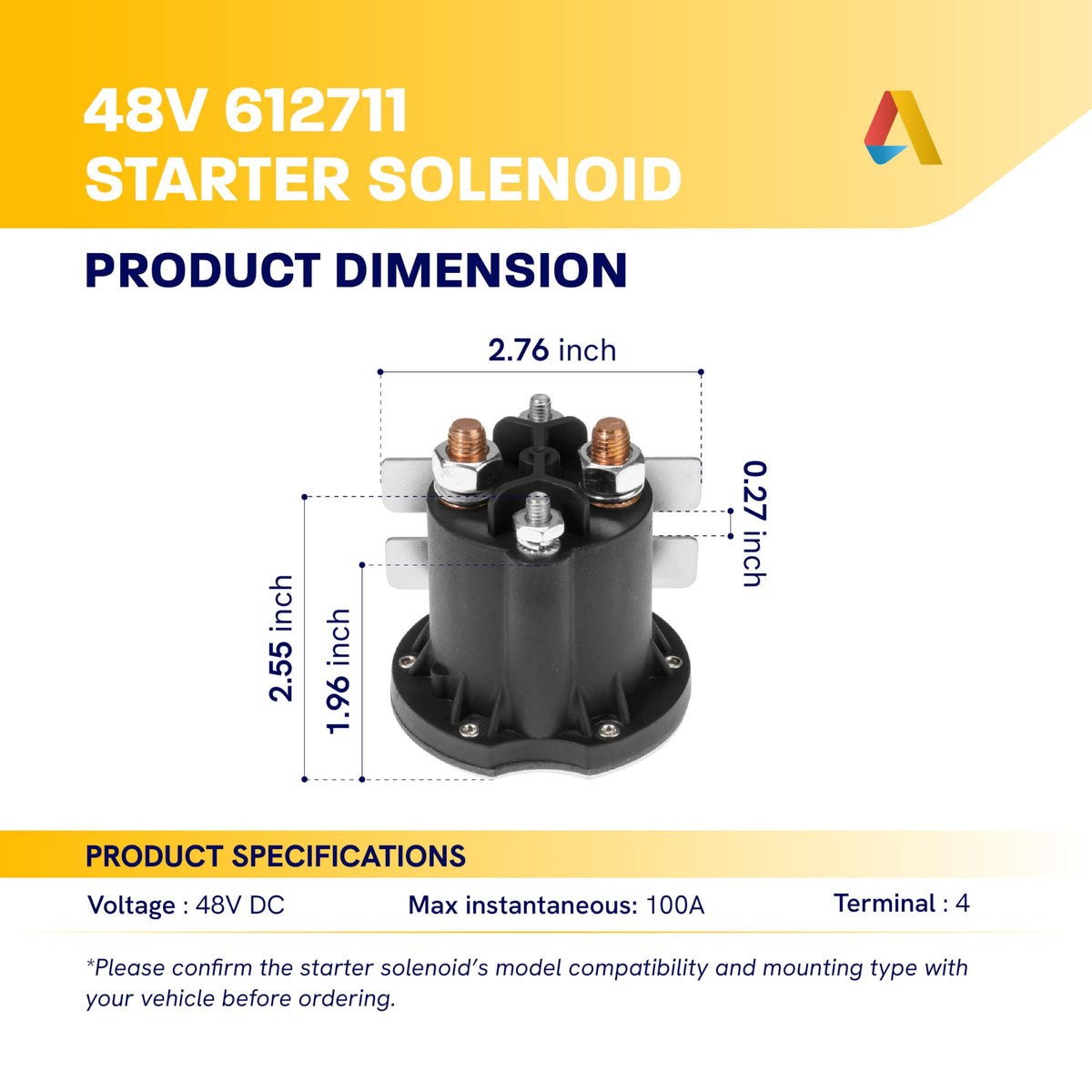 Canamax 48V solenoid compatible with MPT 800/1000 improves performance on the course.