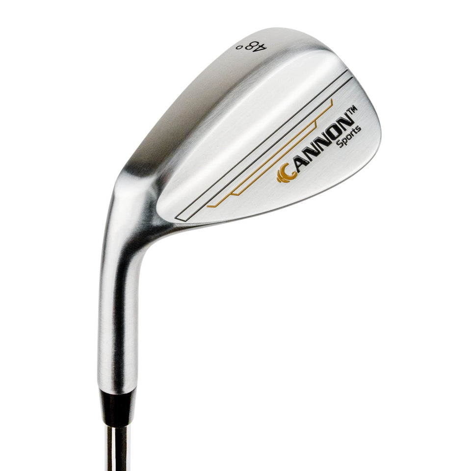 Cannon Sports pitching wedge left-handed women with 48° loft for accurate approach shots.