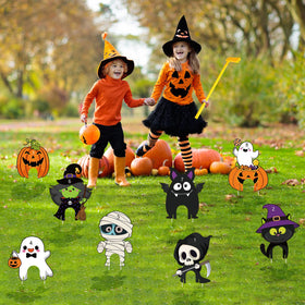 Capoda Halloween golf clubs design enhances party decorations and play
