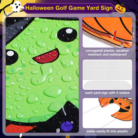Capoda yard stakes and stands secure signs for weatherproof display