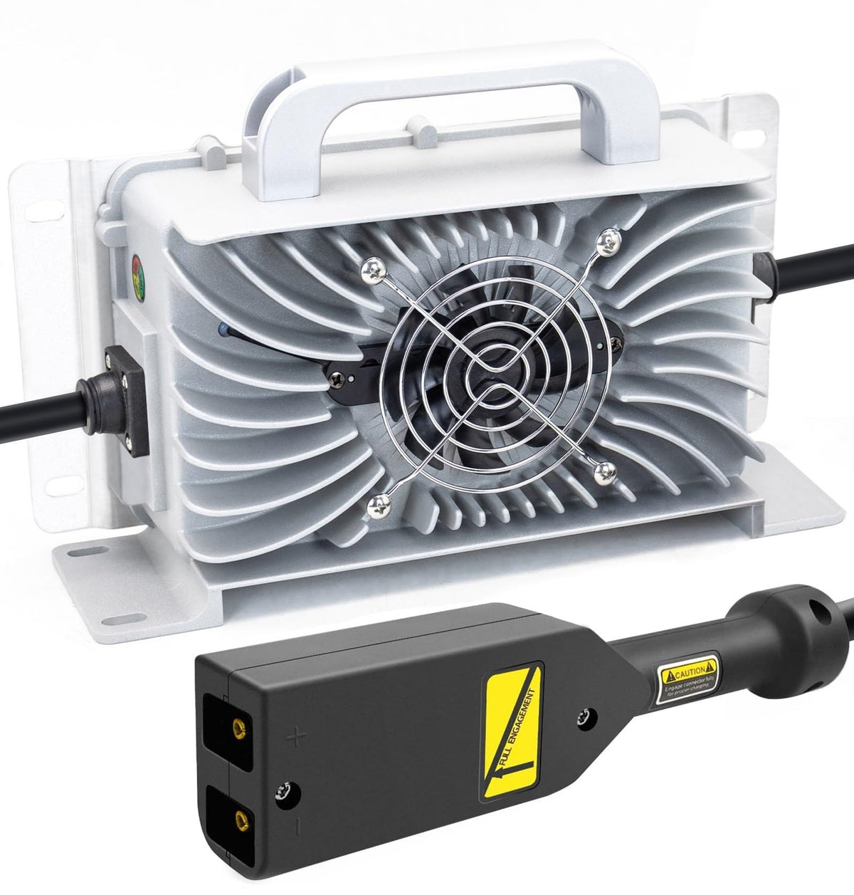 CAPTOK 36V 18A rapid charger for EZGO TXT speeds up charging.
